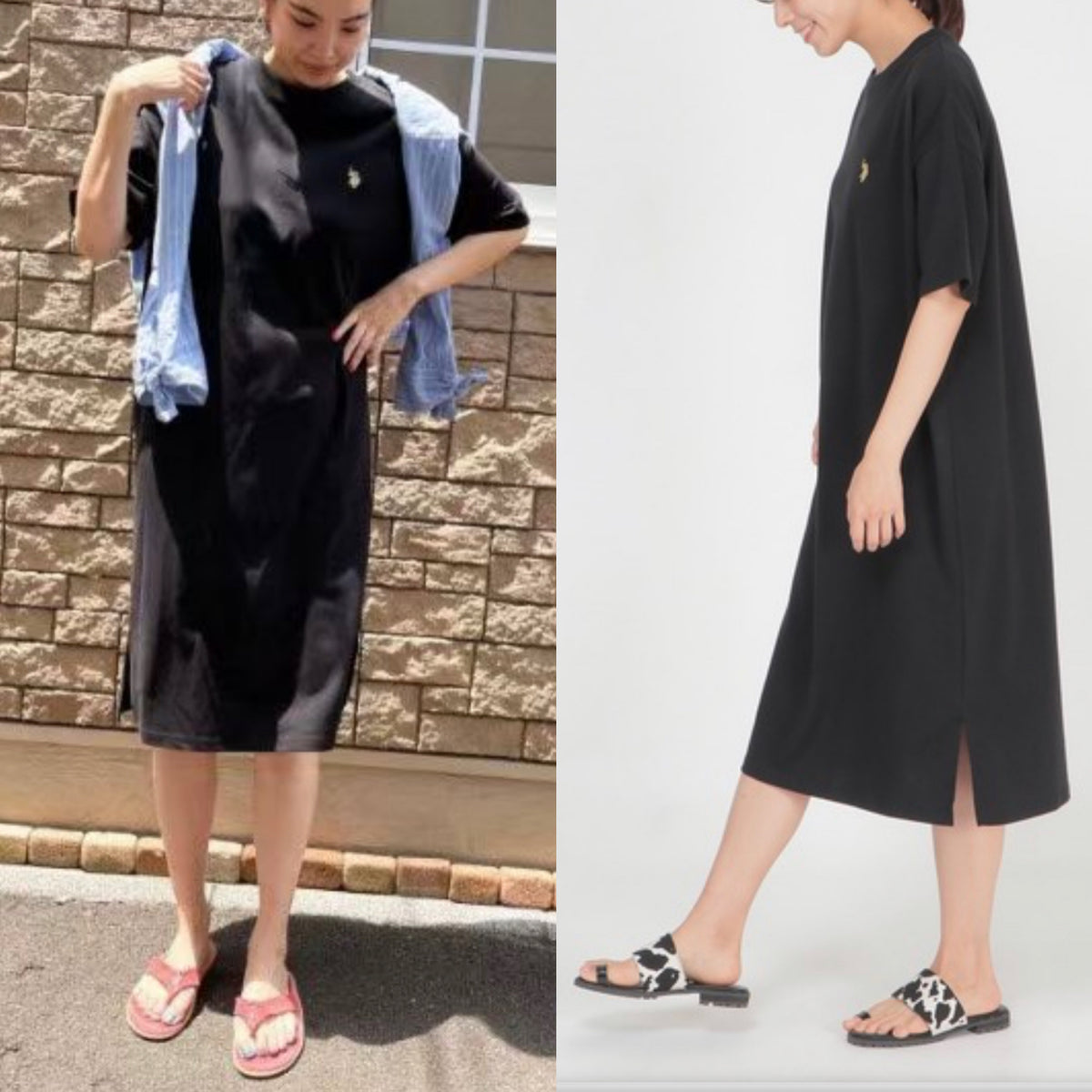 [ 現貨 ]  US Polo Assun T-shirt Dress